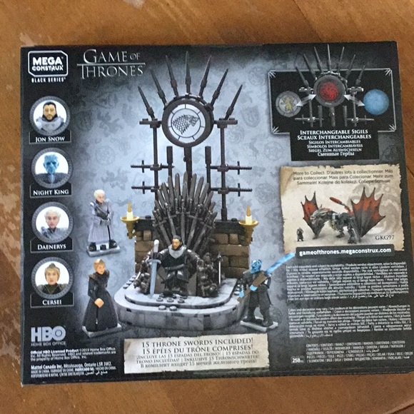 Game of Thrones Iron Throne building set NIB - Picture 5 of 7